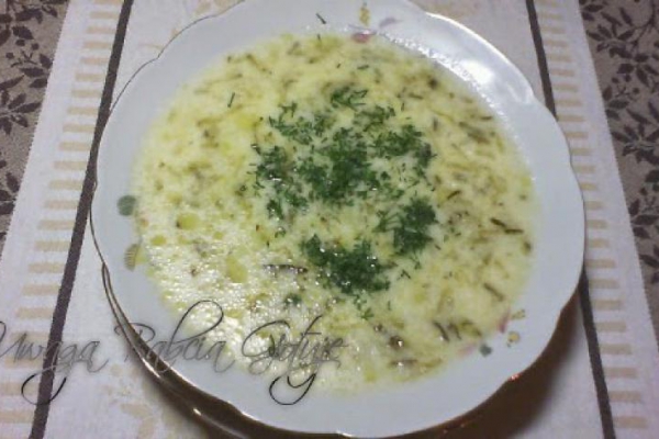 Zupa Ogórkowa z Ryżem