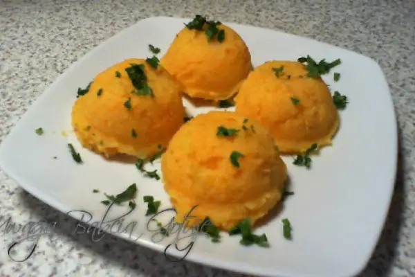 Pomarańczowe Puree z Ziemniaków
