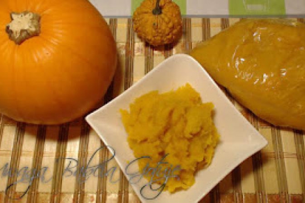 Przygotowanie Puree z Dyni do Wypieków, Deserów oraz Dań