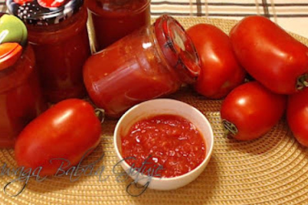 Przecier Pomidorowy na Zimę. Passata Pomidorowa