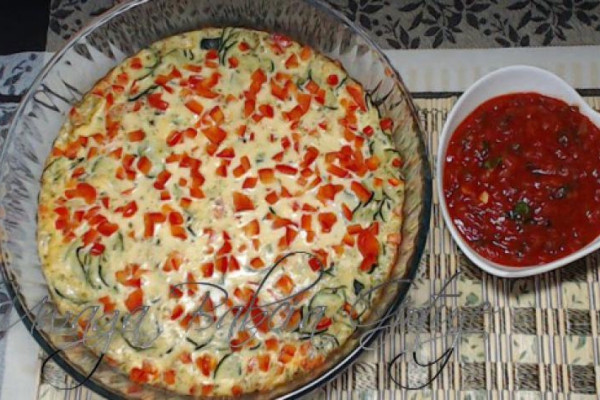 Zapiekanka z Cukinii z Jajkami - Frittata