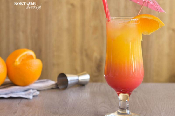Tequila Sunrise - popularny drink z tequilą oraz jego modyfikacje