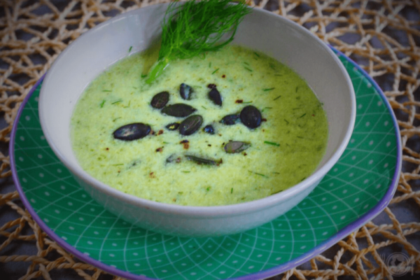 Keto krem z ogórków (Paleo, LowCarb)