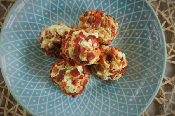 Keto kulki z awokado, jajka i boczku (Paleo, LowCarb)