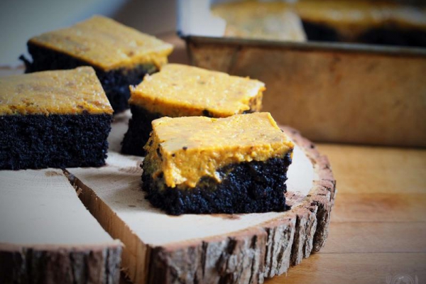 Keto brownie z dynią (Paleo, LowCarb)