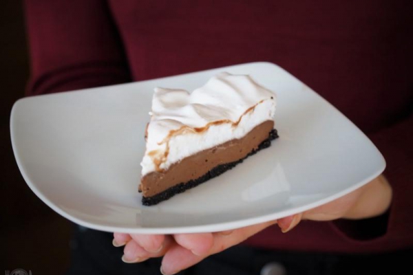 Keto French Silk Pie (Paleo, LowCarb, Vegan)