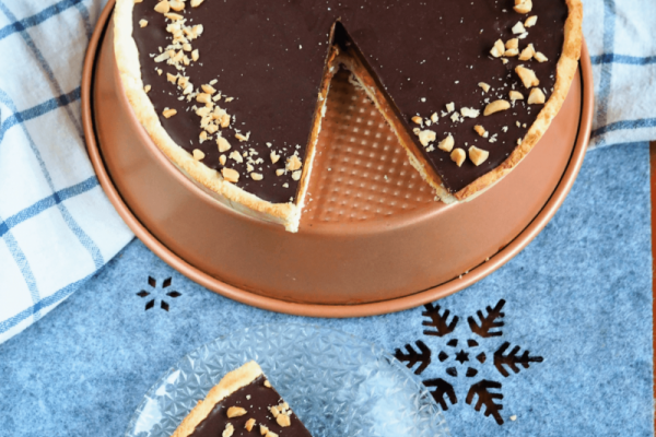 Keto tarta Snickers (Paleo, LowCarb)