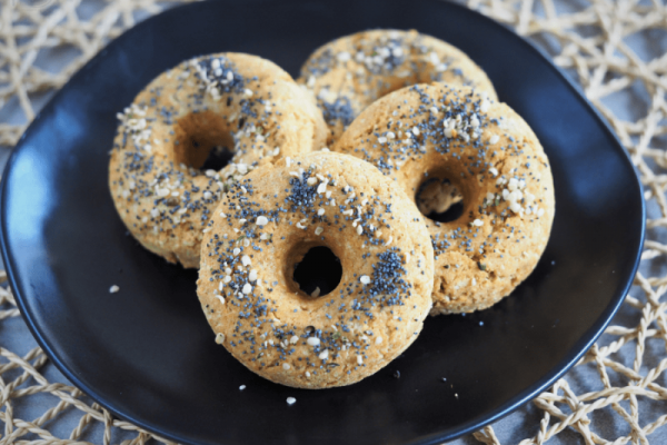 Keto bajgle (Paleo, LowCarb, bez jajek)