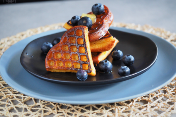 Keto gofry łubinowe (Paleo, LowCarb)