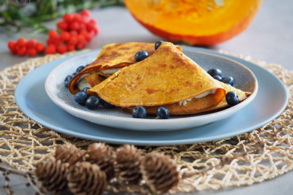 Keto naleśniki dyniowe (Paleo, LowCarb)