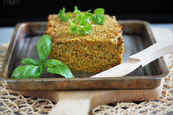 Keto jesienny pasztet warzywny (Paleo, LowCarb, Wege)