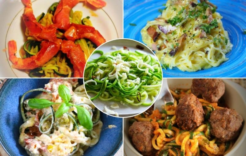 Dietetyczne spaghetti z cukinii: 5 pomysłów na pyszny makaron warzywny, czyli niskowęglowodanowy obiad idealny na lato
