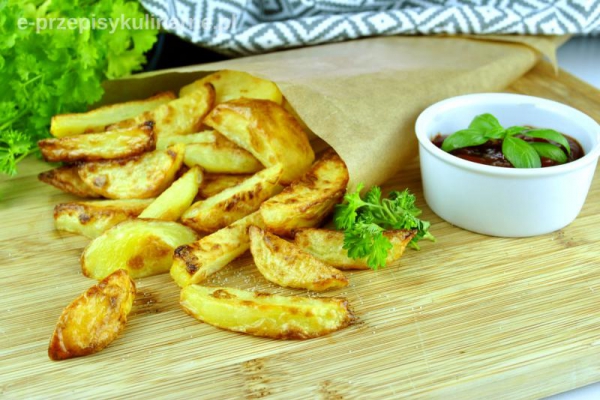 Frytki belgijskie z piekarnika