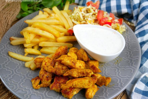 Domowa shoarma z kurczaka