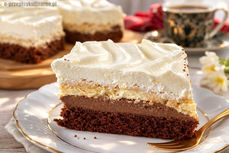 Ciasto Pocałunek Maharadży – warstwowe, kremowe i absolutnie obłędne