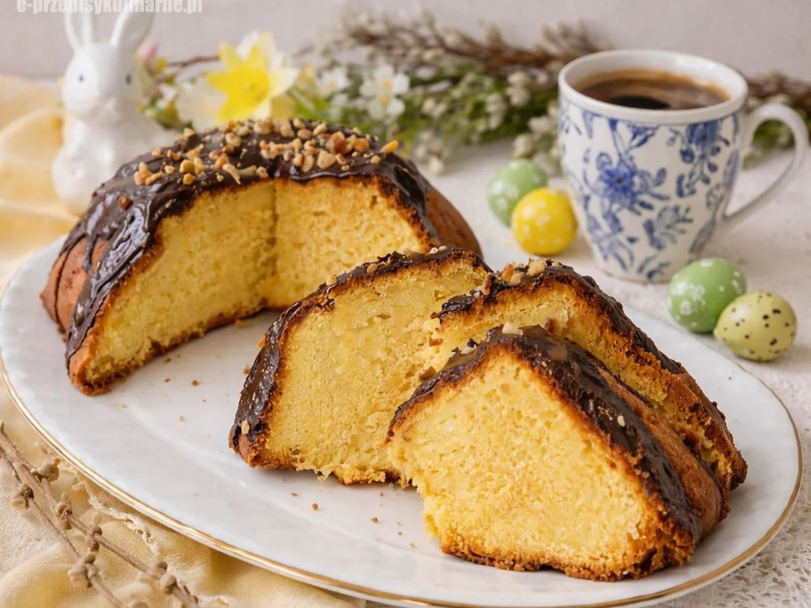 Babka cytrynowa z air fryera – wilgotna i puszysta, prosty domowy przepis