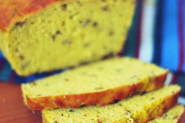 kukurydziany chleb na maślance - bez glutenu, bez drożdży