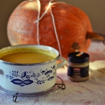 sezamowa zupa krem z dyni