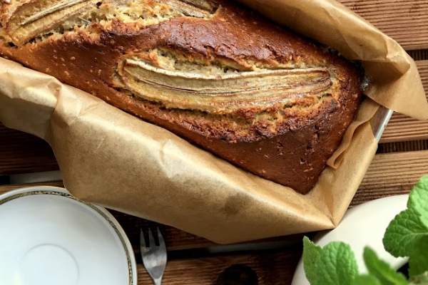 Bananowy chlebek na śniadanie