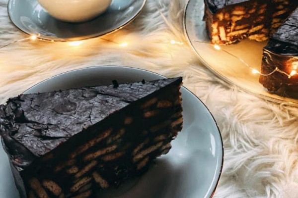 Blok czekoladowy - Tort