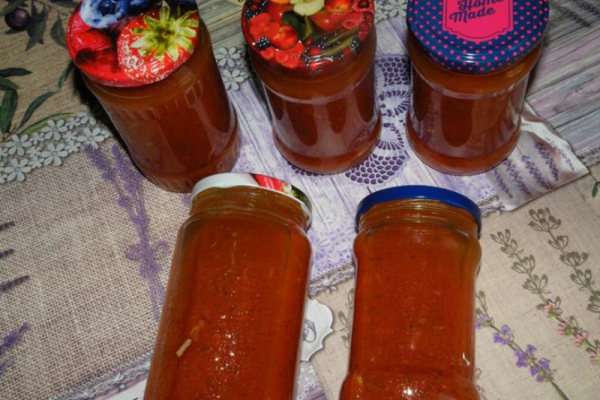 Gęsty, domowy sok pomidorowy