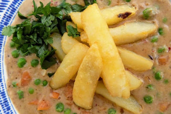 Boliwia - Zupa z orzeszków ziemnych i masy innych dziwnych rzeczy (Sopa de mani)