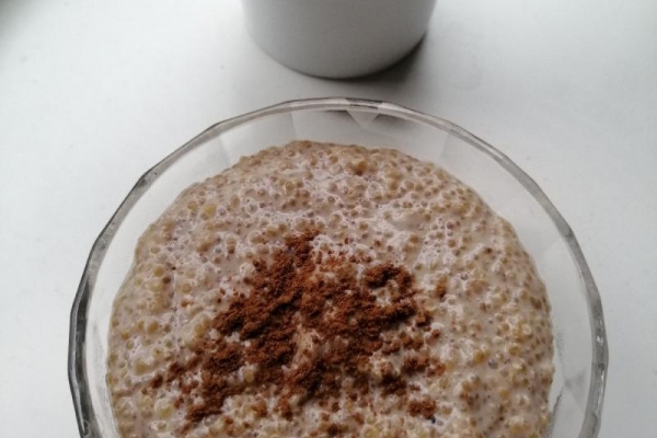 Peru - Quinoa con leche, czyli komosa na mleku z cynamonem