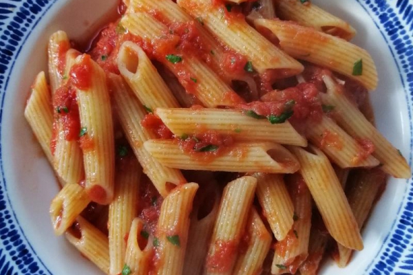 Włochy - Ekspresowe penne all arrabbiata