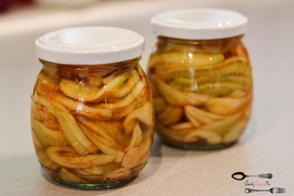 Krokodylki - ogórki z chilli