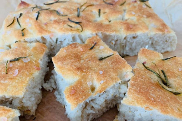 Focaccia z Rozmarynem