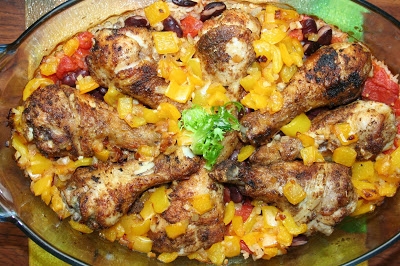 One-Pen Mexican Chicken