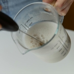 Domowe latte z pianką...