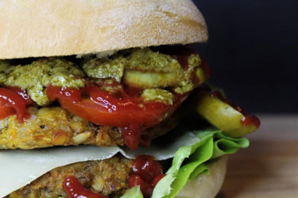 Wegetariański burger