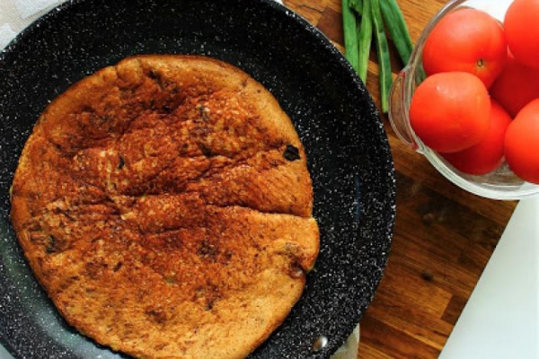 Omlet z pieczarkami