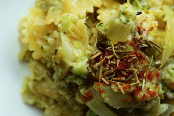 Makaron z tymiankiem i ricottą