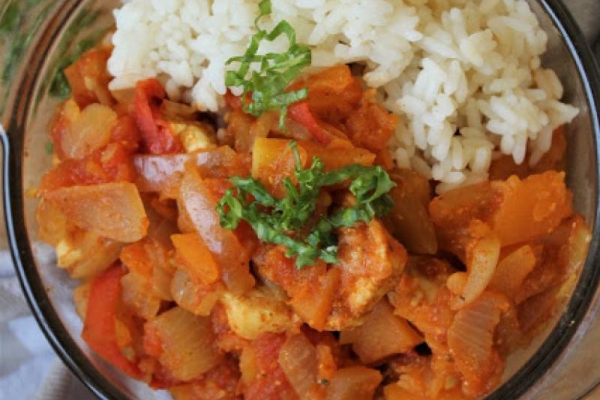 Curry z kurczakiem i dynią