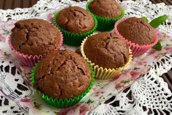 Muffinki z czekoladą