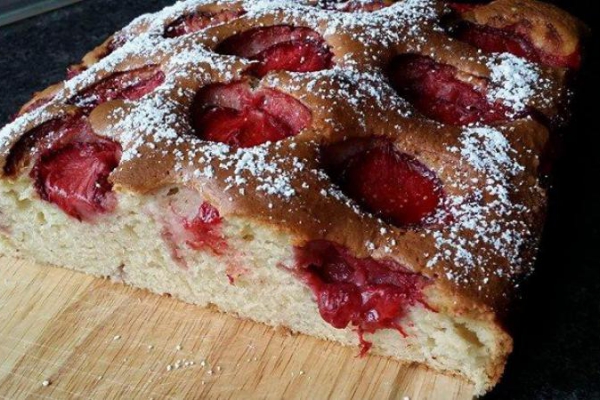 Ciasto z truskawkami