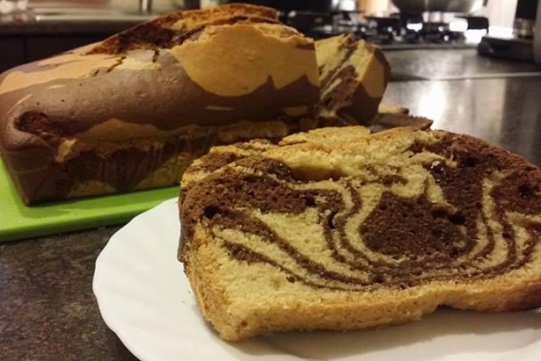Zebra – ciasto