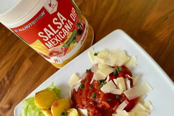 Dietetyczny Dip Salsa Mexicana z chili i jalapeno
