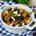 Bakłażan z pomidorami...