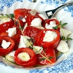 Pieczona papryka z fetą...