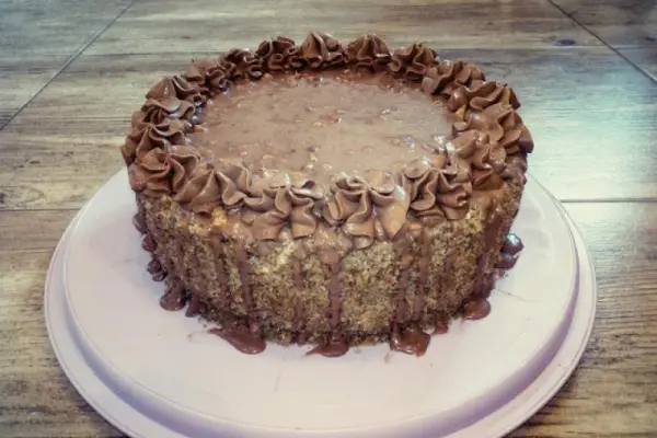 Tort ferrero (orzechowo - czekoladowy)