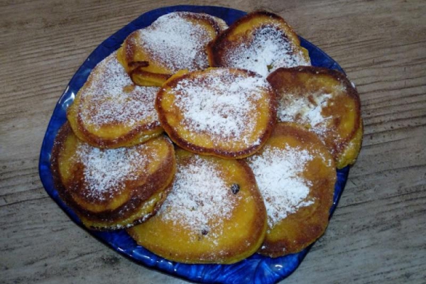 Cytrynowe placki dyniowe