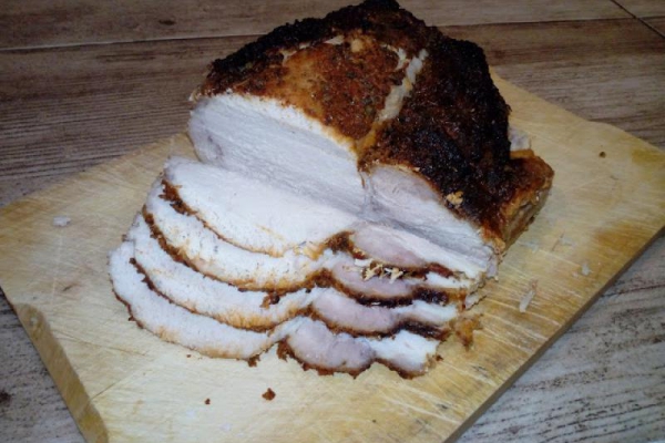 Schab pieczony w mleku