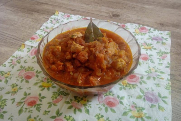 Bigos z cukinii