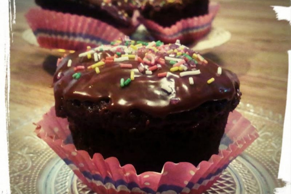 Muffinki piernikowe z mikrofali
