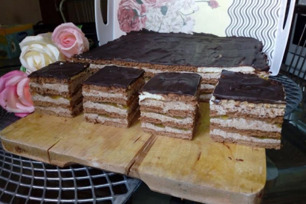 Orzechowa delicja bez pieczenia