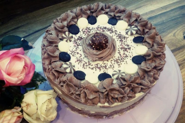 Tort czekoladowy - cappuccino