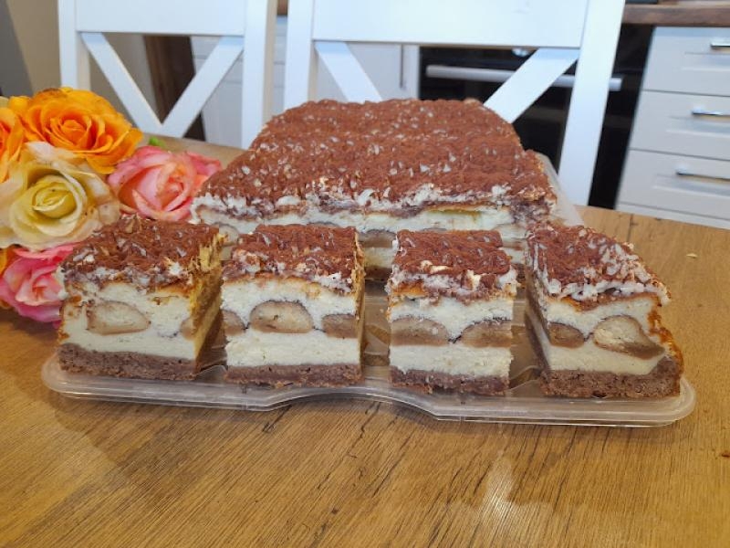 Sernik tiramisu